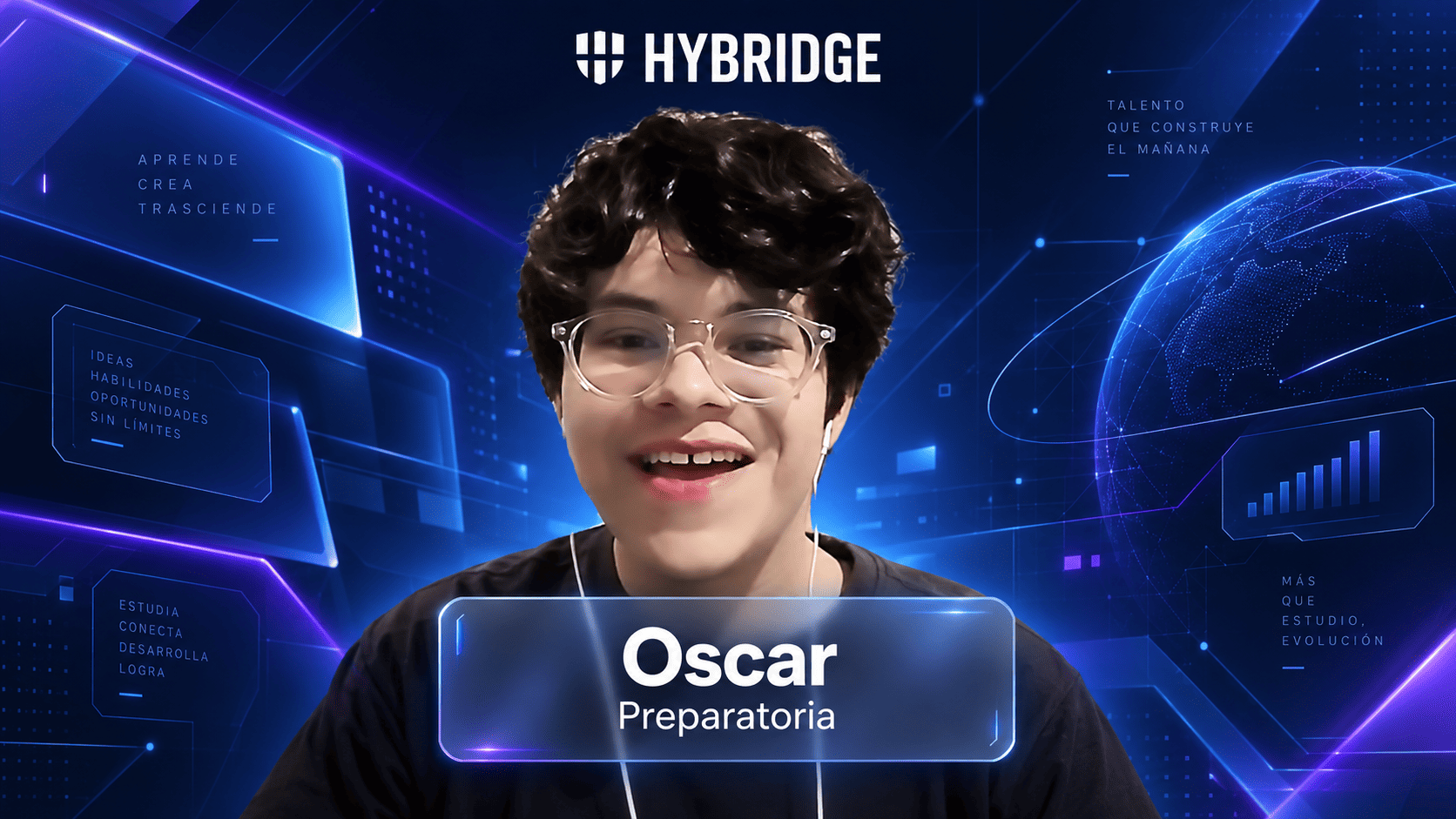 Óscar – Prepa en Línea en Hybridge